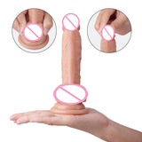 6.7 Inch Ultra-Soft Realistic Penis Dildo for Vagina Anal Play