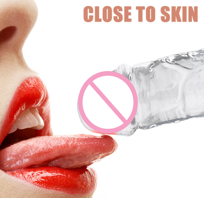 4 Kinds Size Super Suction Transparent Realistic Dildo Ball-free