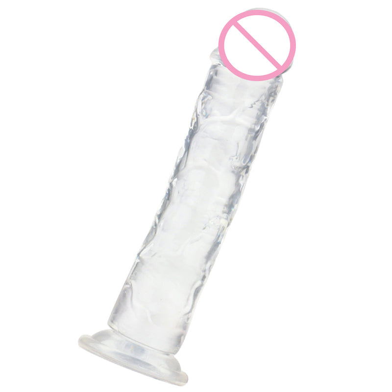 4 Kinds Size Super Suction Transparent Realistic Dildo Ball-free