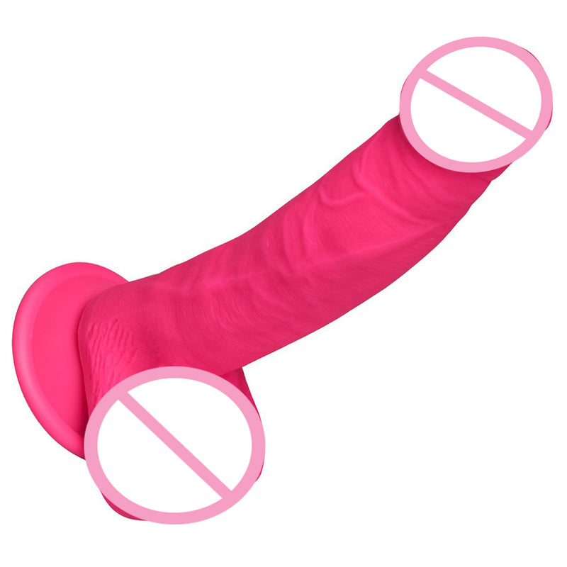 9.5 Inch Super Soft Liquid Realistic Silicone Dildo Lifelike Penis