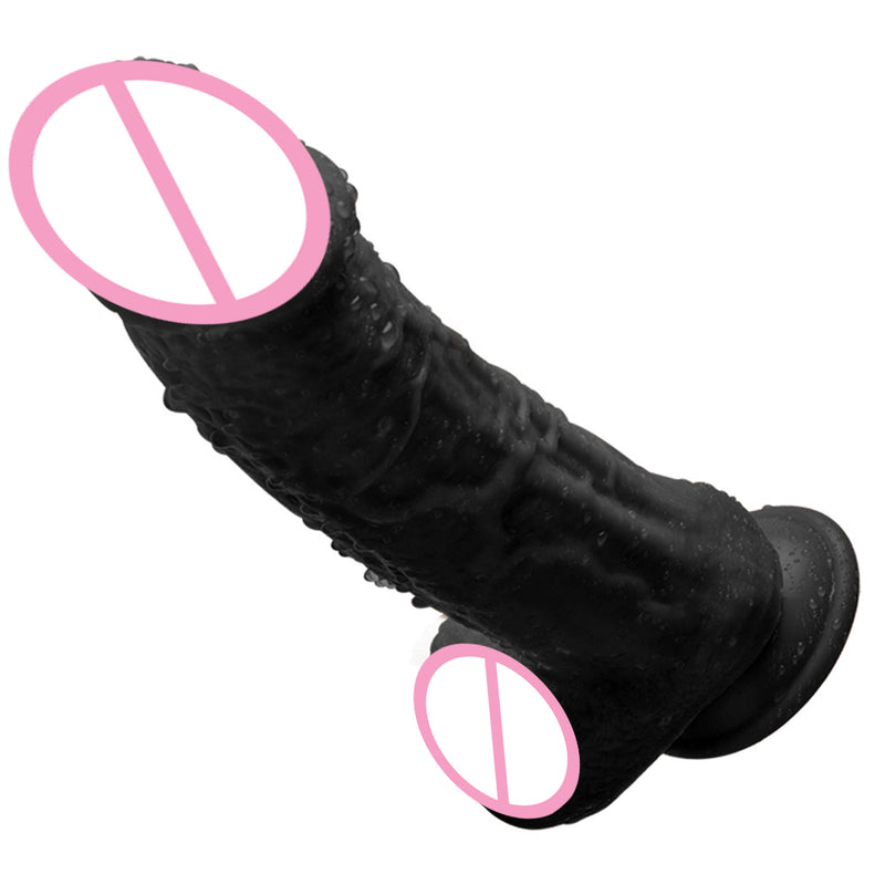 10 Inch big Waterproof Dual-Density Textured Realistic Silicone Dildo