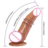 2 Inch Diameter Small Glans Big Thick G-spot Stimulating Dildo