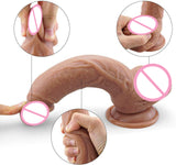 9 Inch Ultra-Soft Silicone Realistic Dildo For Women