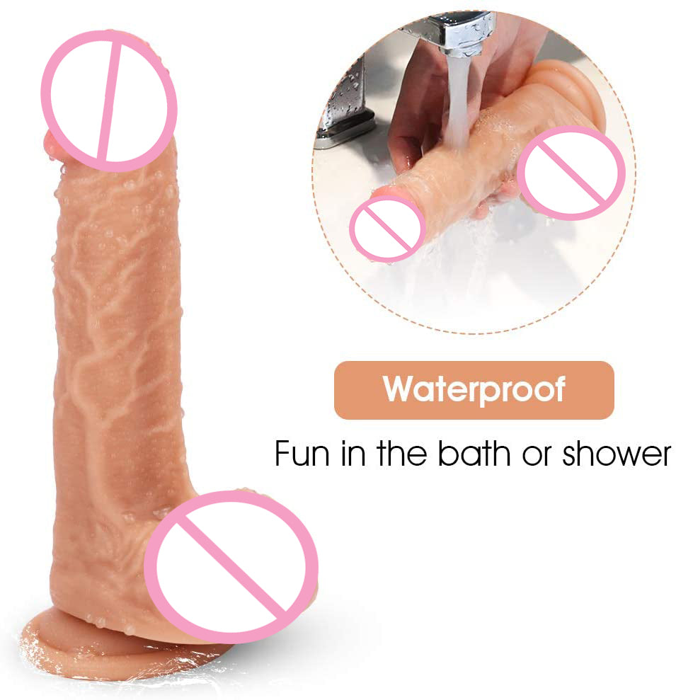 7 Inch Realistic G-Spot Dildo for Vaginal Anal Stimulation