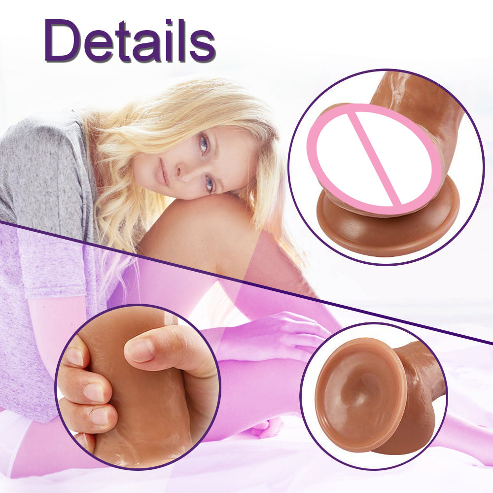 2 Inch Diameter Small Glans Big Thick G-spot Stimulating Dildo