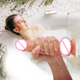 7.1 Inch Realistic G Spot Dildo For Beginner With Strong Suction Cup