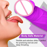 9.5 Inch Super Soft Liquid Realistic Silicone Dildo Lifelike Penis