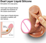 9 Inch Ultra-Soft Silicone Realistic Dildo For Women