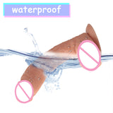 10.6 Inch Curved Huge Realistic G-Spot Dildo Vaginal Anal Play