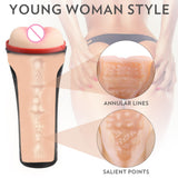 10 Vibration Remote Control Male Masturbator Cup Detachable Pocket Pussy
