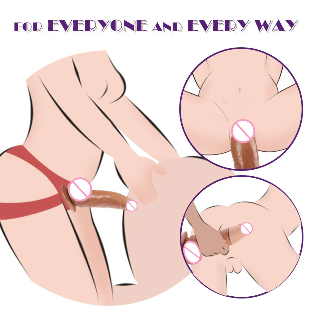 2 Inch Diameter Small Glans Big Thick G-spot Stimulating Dildo