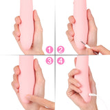 9 Rotating Vibrating Patterns Silicone G-Spot Vibrator Tongue Licking