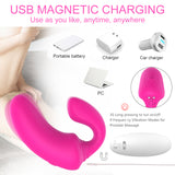 Waterproof Butterfly Vibrator 2*9 Frequencies Clitoral Anal Orgasm
