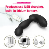 Vibrating Plug Remote Controlled 10 Modes Prostate Massager Stimulator