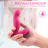 360° Rotating 2*9 Modes Wearable Butterfly Vibrator G-Spot P-Spot Anal Unisex