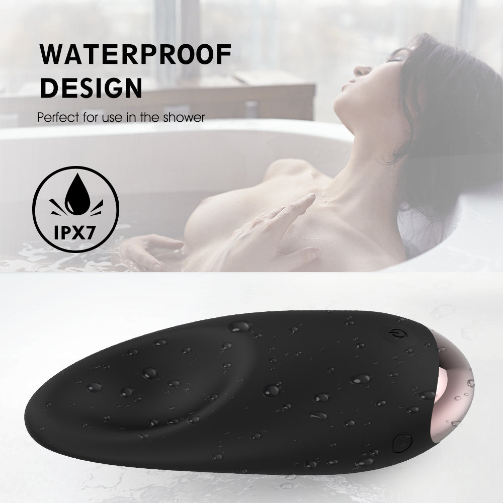 Tongue Shape Nipple Clit Wearable Massager 10 Modes Scrotum Caressing