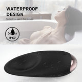 Tongue Shape Nipple Clit Wearable Massager 10 Modes Scrotum Caressing