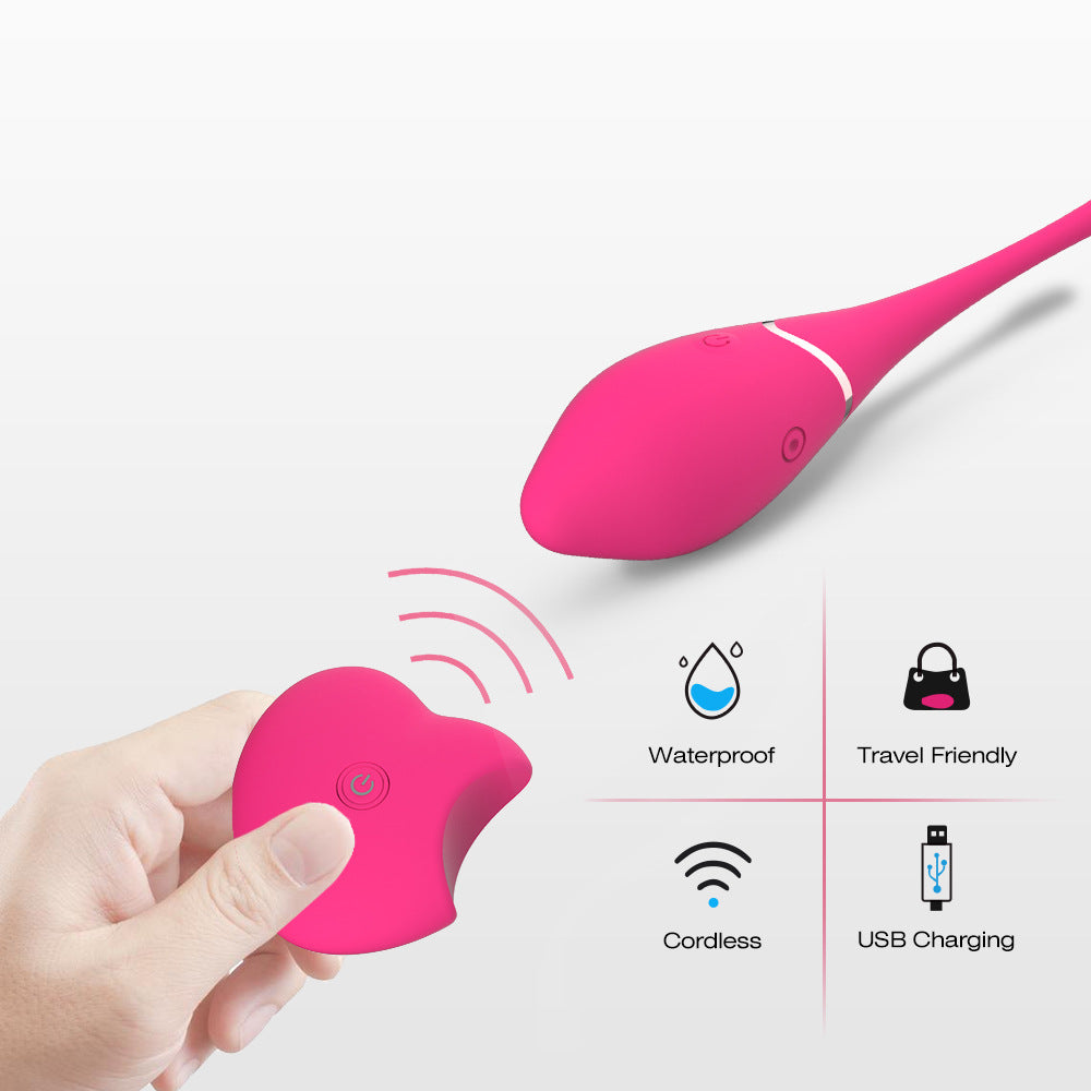 Remote Control 10 Frequency Bullet Jump Egg Vibrator Kegel Ball