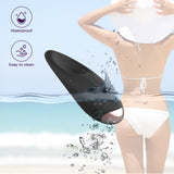 Tongue Shape Nipple Clit Wearable Massager 10 Modes Scrotum Caressing