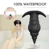 9-Mode Wareable Beads Anal Massager Wireless with Removable Bullet