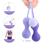 Built-in Steel Kegel Balls Kit 3 Stage Exercise