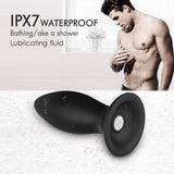 3Pcs Butt Plug Trainer Kit 9-Mode with Suction Cup & Detachable Bullet