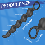 Large Small Gradient Anal Beads Plug with Pull Ring Beginner Advanced