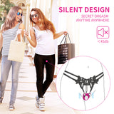9-Mode Strap On Panty Vibrator Butterfly Vibrator With Remote Control