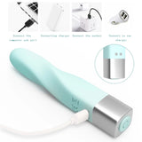 Silicone Rechargeable Bullet Massager Vibrator with Multi-Speeds
