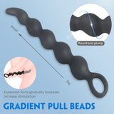 Large Small Gradient Anal Beads Plug with Pull Ring Beginner Advanced