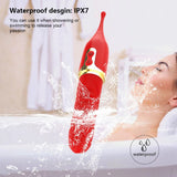 2 In 1 High Frequency Clit G Spot Heating Vibrator 10 Vibration Modes