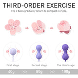 Built-in Steel Kegel Balls Kit 3 Stage Exercise