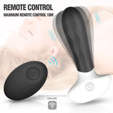 Wireless 9 Strong Vibrations Anal Plug Prostate Stimulator Bendable