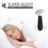 Soft Anal Prostate Vibrator Bendable 9-Intensity Spiral Pattern Unisex