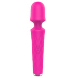 7*4 Modes 7-Color Light Base Wand Massager Handle Without Vibration