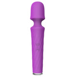 7*4 Modes 7-Color Light Base Wand Massager Handle Without Vibration