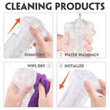 9 Patterns 3*4 Suctions Transparent Male Masturbator Realistic Stimulation