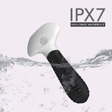 Soft Anal Prostate Vibrator Bendable 9-Intensity Spiral Pattern Unisex