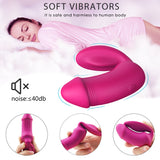 2*9 Modes Wearable Vibrator Women Masturbator Dildo Clit Anal Massager