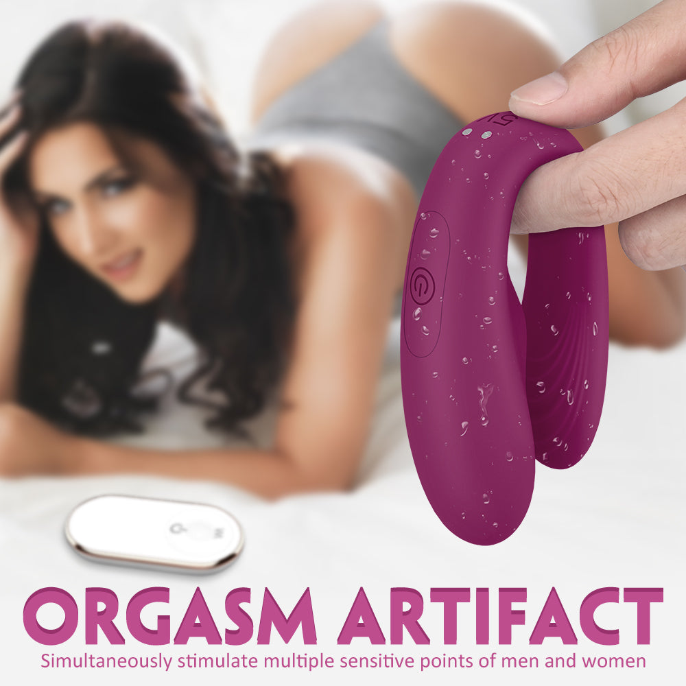 9 Intensities Rechargeable Couple Vibrator Clitoral Female Wareable