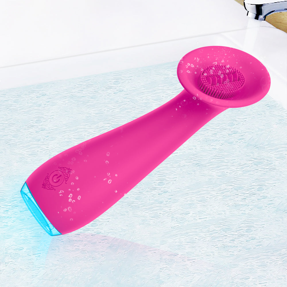 9 Kinds Vibration LED Clitoral Nipple Tongue Licking Vibrator