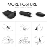 9-Mode Wareable Beads Anal Massager Wireless with Removable Bullet