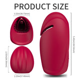 Vibrating Handheld Male Masturbator Penis Glans Exercise 9 Patterns