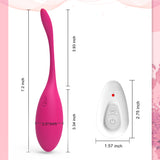 16 Vibration Frequency Bullet Vibrator Remote Control Ben Wa Kegel Ball