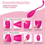Ben Wa Kegel Balls For Strengthen Pelvic Floor Muscles 10 Modes Bullet Vibrator