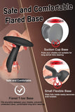 3 Sizes Wearable Anal Plugs Training Set with Flared Base Curved Shaft