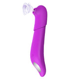 Clitoral G Spot Stimulation Vibrator with 9 Knocking & Sucking Modes