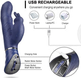 Easy Holding Rabbit Vibrator 10*10 Modes G-spot Clitoris Stimulation