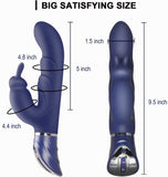 Easy Holding Rabbit Vibrator 10*10 Modes G-spot Clitoris Stimulation