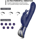 Easy Holding Rabbit Vibrator 10*10 Modes G-spot Clitoris Stimulation